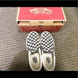 Vans Classic Slip-on checker board with platform